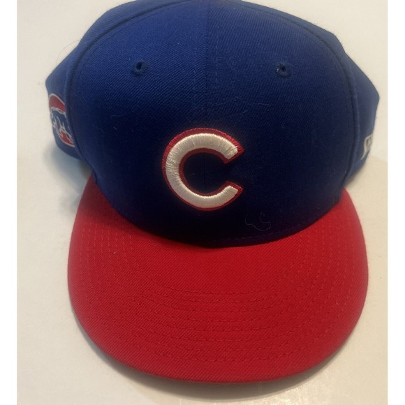 Chicago Cubs New Era Pro Model Blue Snap Back Baseball Hat MLB Sports Outdoors - Picture 1 of 7